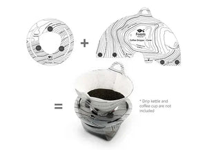 Fozzils Snapfold™ Coffee Dripper 摺疊咖啡濾杯器 - 遠野倉庫 Yuenye Warehouse