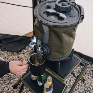 Colapz Collapsible 2-In-1 Water Carrier & Bucket 8L 2合1摺疊水桶 8L - 遠野倉庫 Yuenye Warehouse