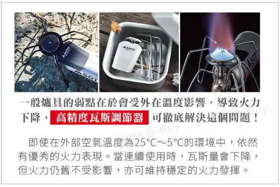 SOTO ST-310MT Regulator Stove 黑蜘蛛爐（限定版） SOTO