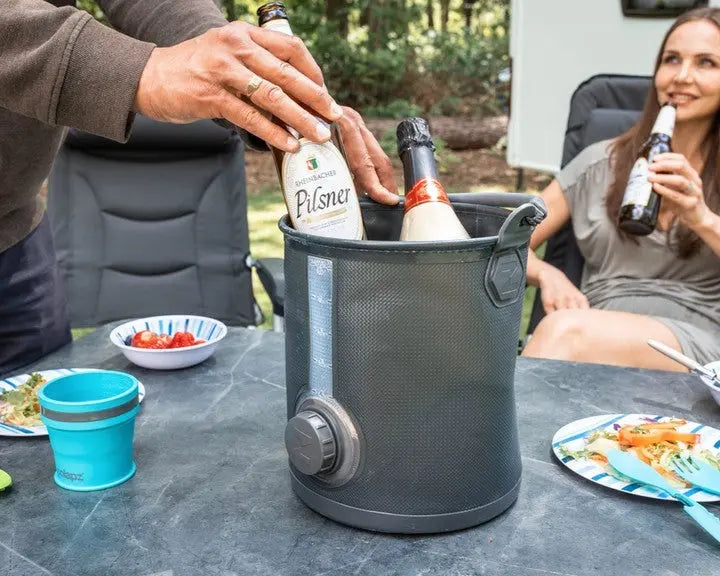 Colapz Collapsible 2-In-1 Water Carrier & Bucket 8L 2合1摺疊水桶 8L - 遠野倉庫 Yuenye Warehouse