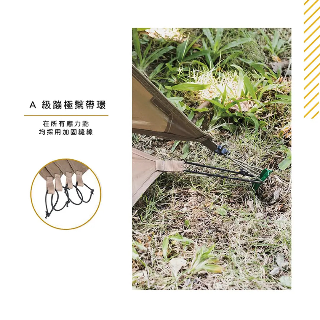 Onetigris 2-person Tent Footprint 2人營底墊 - 遠野倉庫 Yuenye Warehouse