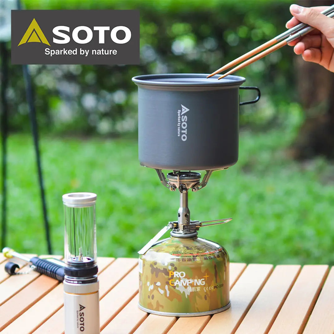 Soto SOD-320CC Amicus Cooker Combo 攻頂登山爐組 - 遠野倉庫 Yuenye Warehouse