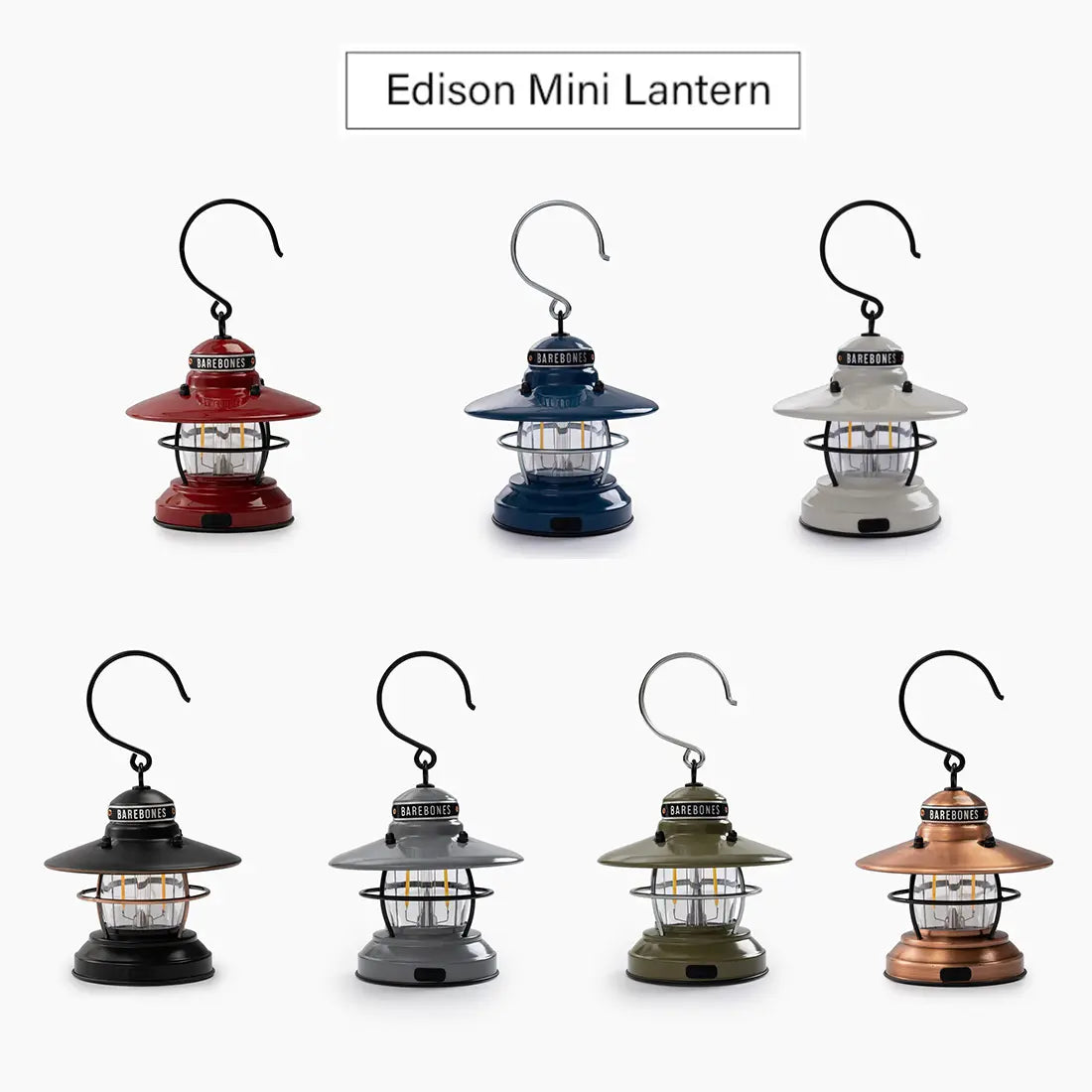 Barebones Edison Mini Lantern 愛迪生迷你吊掛營燈 - 遠野倉庫 Yuenye Warehouse