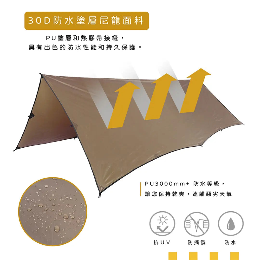 Onetigris Bulwark Camping Tarp 天幕 Onetigris