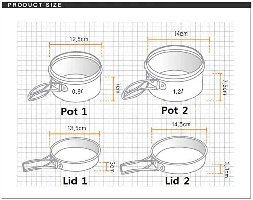 KOVEA Solo 2 Cookset 1-2人煮食炊具組合 - 遠野倉庫 Yuenye Warehouse