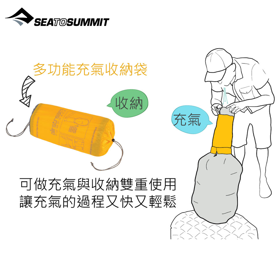 Ultralight Insulated Sleeping Mat 超輕單人充氣睡墊-加強版(連充氣手泵)
