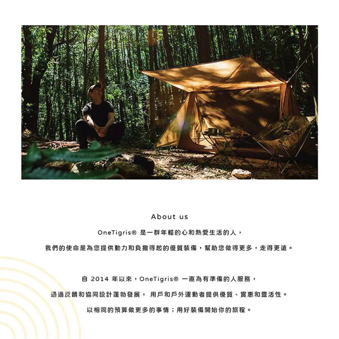 Onetigris 2-person Tent Footprint 2人營底墊 - 遠野倉庫 Yuenye Warehouse