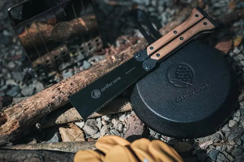 Conifer Cone Butterfly Folding Saw 2 摺疊雙刃蝴蝶鋸 - 遠野倉庫 Yuenye Warehouse