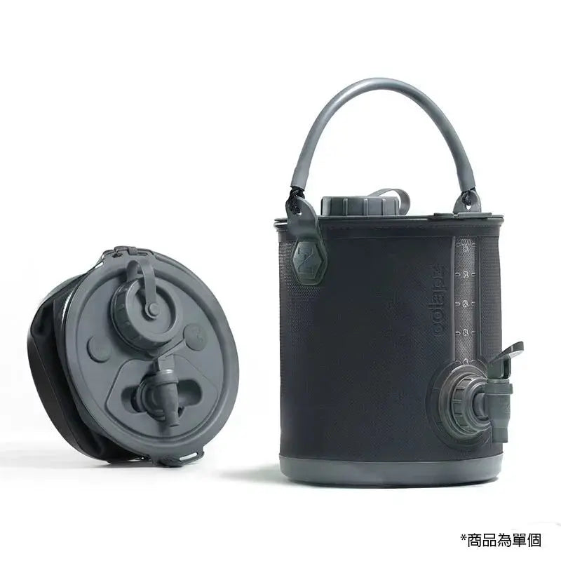 Colapz Collapsible 2-In-1 Water Carrier & Bucket 8L 2合1摺疊水桶 8L - 遠野倉庫 Yuenye Warehouse