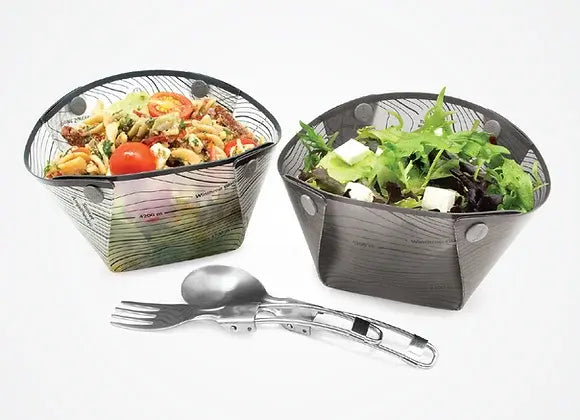 Fozzils Snapfold™ Bowlz 超輕摺疊碗 (孖裝) - 遠野倉庫 Yuenye Warehouse
