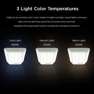 Claymore 3Face Mini 行動電源照明LED燈 - 遠野倉庫 Yuenye Warehouse