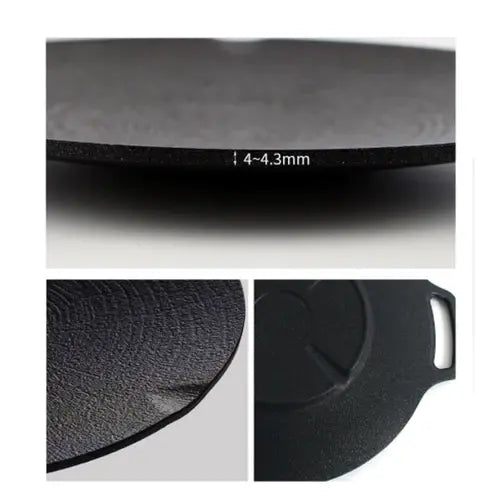 Arisu Casting Griddle 29cm (IH) 不沾年輪燒烤盤 (電磁爐適用) 白色/黑色 - 遠野倉庫 Yuenye Warehouse
