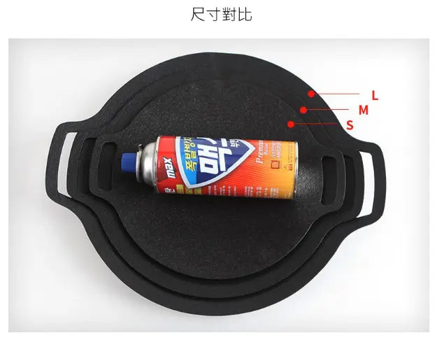 Arisu Casting Griddle 29cm (IH) 不沾年輪燒烤盤 (電磁爐適用) 白色/黑色 - 遠野倉庫 Yuenye Warehouse