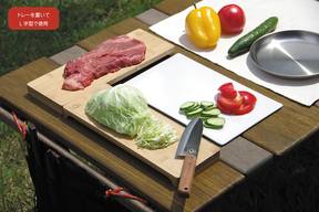 Belmont ORYOURIBAN Bamboo Cutting Board with Knife 戶外砧板刀組套裝 BM-420