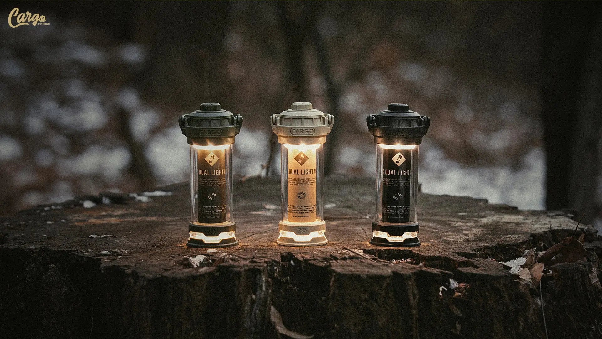 CARGO container Dual Light mini 工業風LED燈 - 遠野倉庫 Yuenye Warehouse