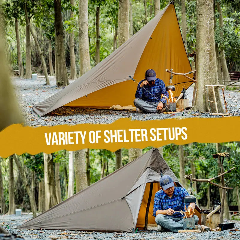 OneTigris Pavilion Rain fly Camping Tarp 八角天幕帳篷 - 遠野倉庫 Yuenye Warehouse