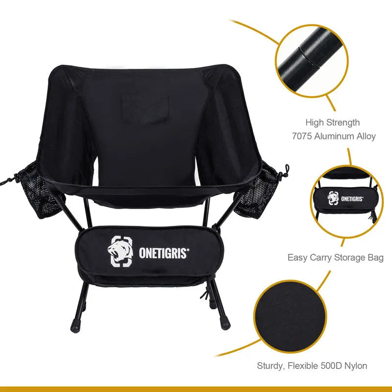 新版 Onetigris Portable Camping Chair 04 便攜式折疊露營椅 - 遠野倉庫 Yuenye Warehouse
