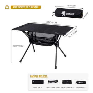 OneTigris Portable Camping Table 便攜式野營戰術小桌 - 遠野倉庫 Yuenye Warehouse