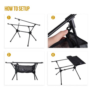 OneTigris Portable Camping Table 便攜式野營戰術小桌 - 遠野倉庫 Yuenye Warehouse