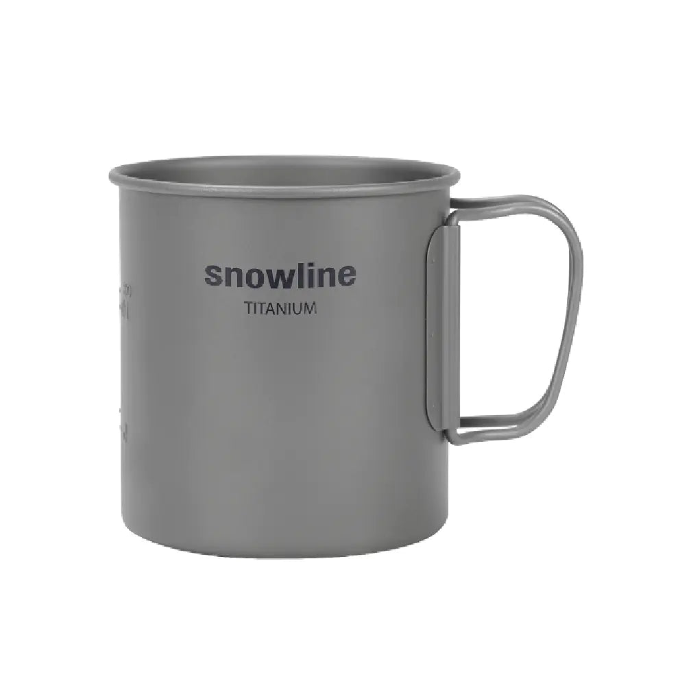 Snowline Titanium Mug 單層鈦金屬杯 300/450/600ml Snowline