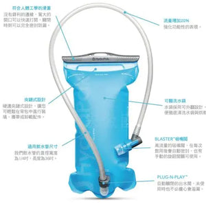 Hydrapak Velocity™ 1.5L Reservoir 運動飲水袋 (1.5L) Hydrapak
