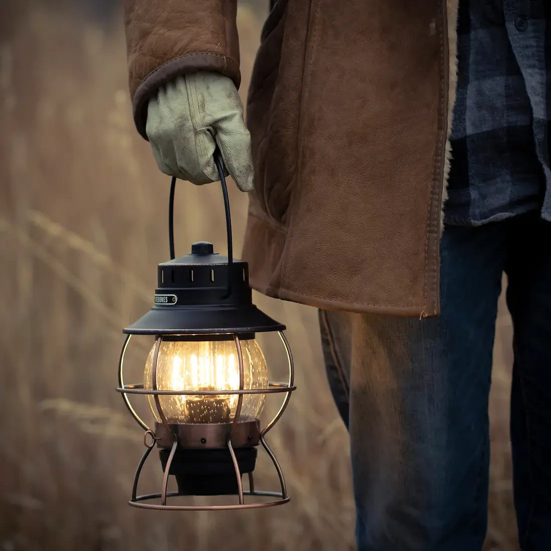 Barebones Railroad Lantern 鐵路風復古手提營燈 - 遠野倉庫 Yuenye Warehouse