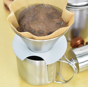 Belmont Titanium All-In-One Dripper & Cooker Set 四合一手沖咖啡鍋具 BM-350 - 遠野倉庫 Yuenye Warehouse