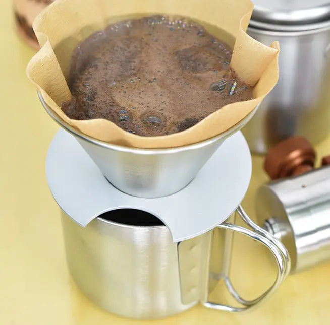 Belmont Titanium All-In-One Dripper & Cooker Set 四合一手沖咖啡鍋具 BM-350 - 遠野倉庫 Yuenye Warehouse