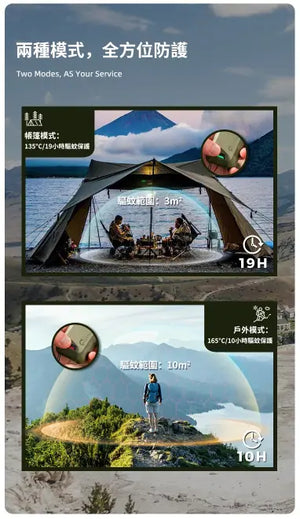 Flextail Max REPEL 便攜充電式驅蚊器(可作移動電源) 附送10塊蚊片 - 遠野倉庫 Yuenye Warehouse