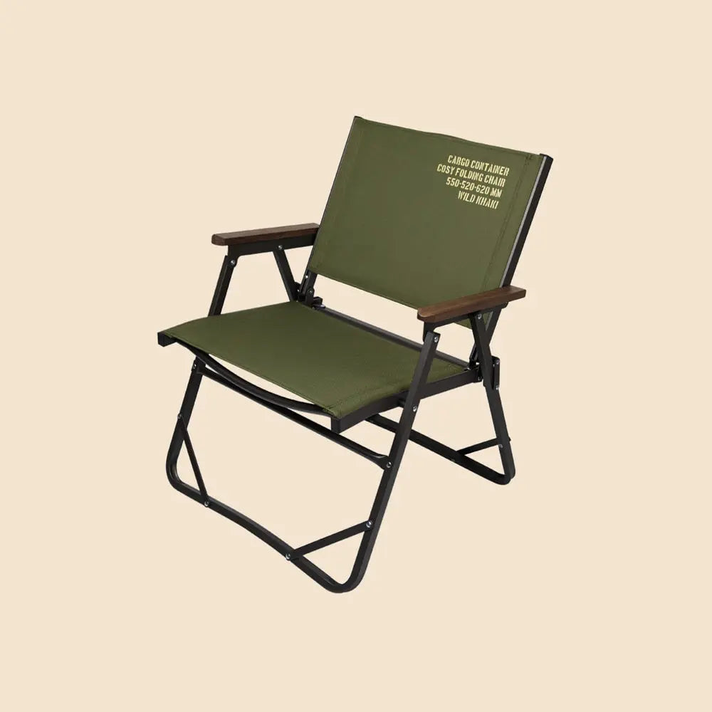 Cargo Container Folding Chair 工業風折疊椅(三色) - 遠野倉庫 Yuenye Warehouse