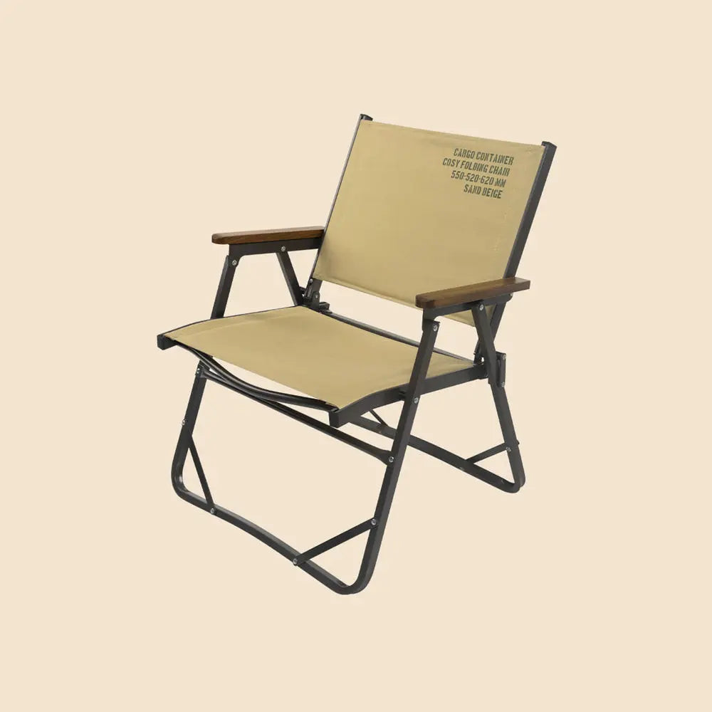 Cargo Container Folding Chair 工業風折疊椅(三色) - 遠野倉庫 Yuenye Warehouse