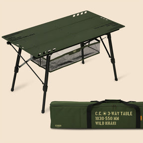 CARGO Container 3-Way Table 拼接式工業風折疊桌