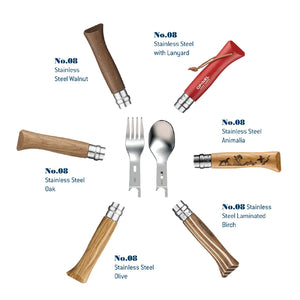 Opinel Picnic + Accessories 游牧湯叉組 - 遠野倉庫 Yuenye Warehouse