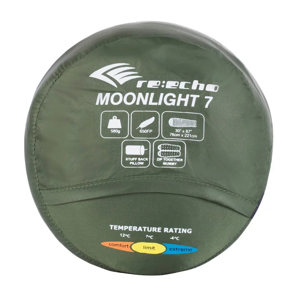 Reecho MoonLight 7 平帽羽絨睡袋 - 遠野倉庫 Yuenye Warehouse