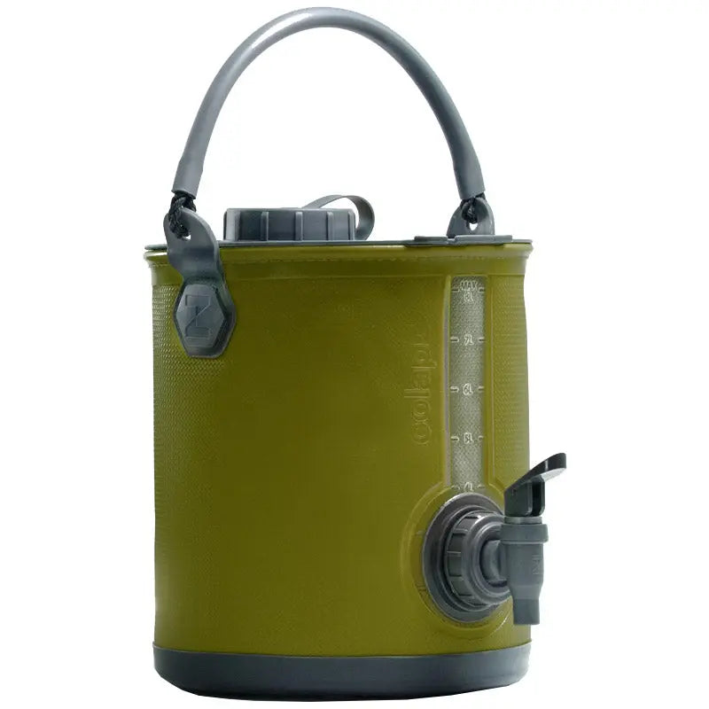 Colapz Collapsible 2-In-1 Water Carrier & Bucket 8L 2合1摺疊水桶 8L - 遠野倉庫 Yuenye Warehouse