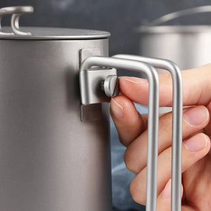 SilverAnt Titanium Pour Over Short Spout Kettle with Filter 900ml 鈦水壺(含過濾器) - 遠野倉庫 Yuenye Warehouse