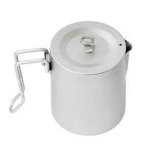 SilverAnt Titanium Pour Over Short Spout Kettle with Filter 900ml 鈦水壺(含過濾器) - 遠野倉庫 Yuenye Warehouse