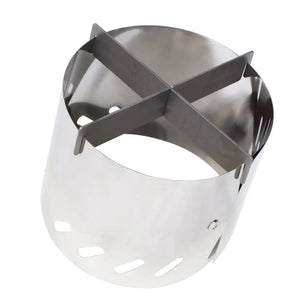 SilverAnt Titanium Multi-fuel Stove with Wind Shield and Cross Stand 鈦酒精爐頭連爐架擋風板套裝 - 遠野倉庫 Yuenye Warehouse