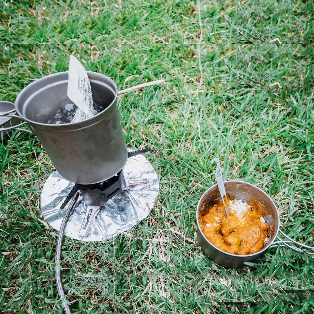 SilverAnt Ultralight 3-Piece Titanium Camping Cookware Set 超輕 3 件套鈦野營炊具套裝(750ml中鈦鍋、1000ml大鈦鍋、煎Pan) - 遠野倉庫 Yuenye Warehouse