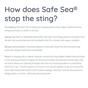 Safe Sea Anti-jellyfish Sting Protective Lotion | SPF50+ | Jellyfish & Sea Lice Prevention Sunscreen 防水母螫傷SPF50+防曬乳(海洋友善配方) - 遠野倉庫 Yuenye Warehouse