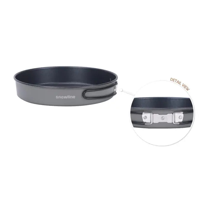 Snowline Wing Folding Solo Frying Pan 240 Black 韓國防黏折疊式平底鑊 Snowline