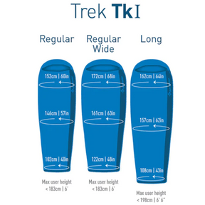 Sea to Summit Trek Tk I Regular 舒適羽絨睡袋