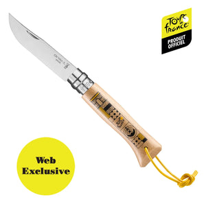 Opinel N08 2022 環法自行車賽限量版 Landmarks 尖頭摺刀 OP-002493 - 遠野倉庫 Yuenye Warehouse