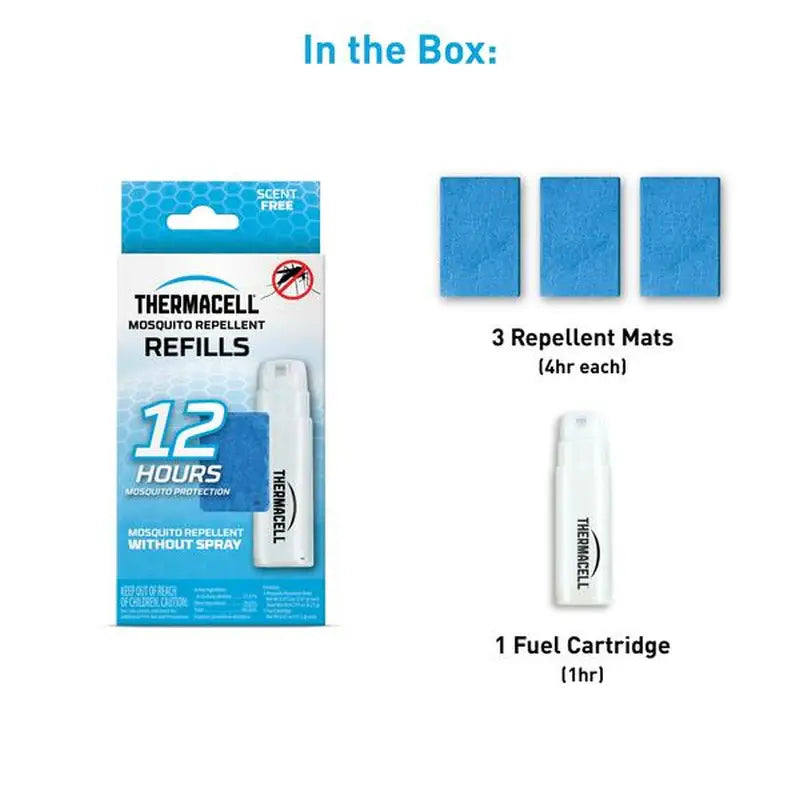 Thermacell  12小時 / 48小時 / 120小時 蚊片及燃料 - 補充裝 - 遠野倉庫 Yuenye Warehouse