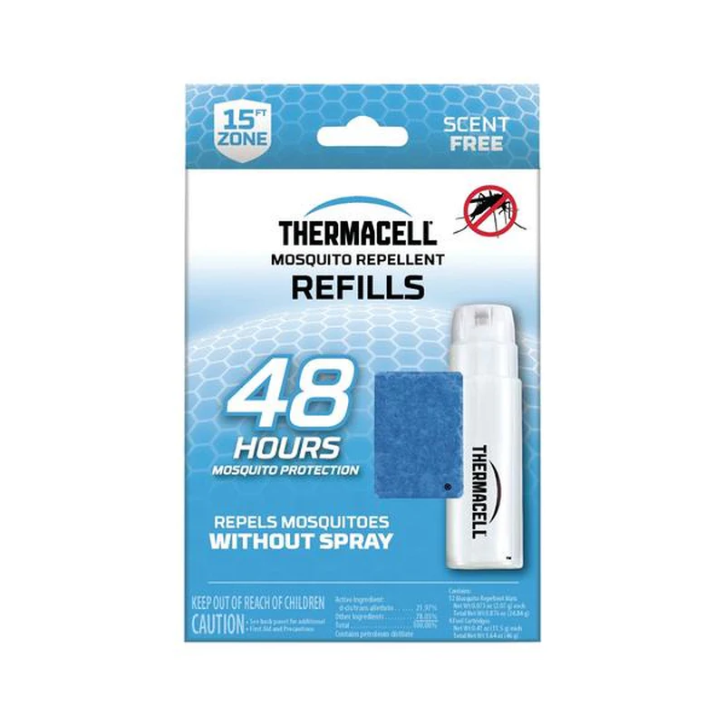 Thermacell  12小時 / 48小時 / 120小時 蚊片及燃料 - 補充裝