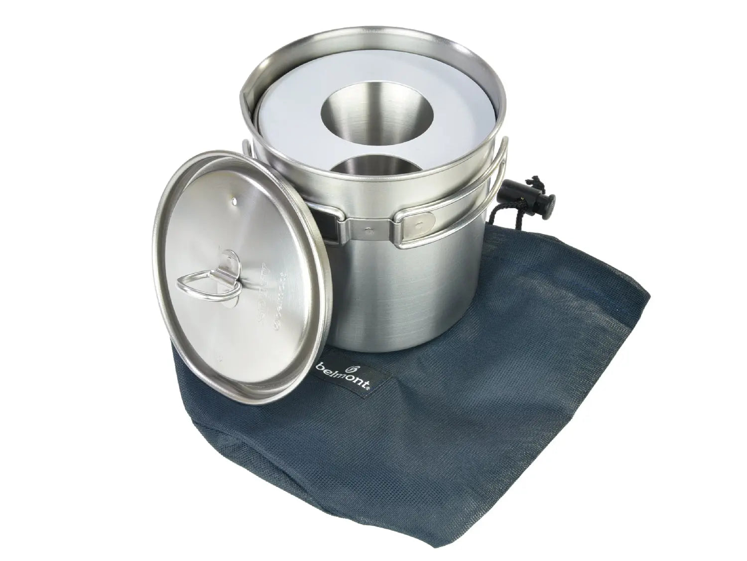 Belmont Titanium All-In-One Dripper & Cooker Set 四合一手沖咖啡鍋具 BM-350 - 遠野倉庫 Yuenye Warehouse
