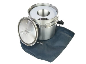 Belmont Titanium All-In-One Dripper & Cooker Set 四合一手沖咖啡鍋具 BM-350 - 遠野倉庫 Yuenye Warehouse