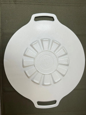 Arisu Casting Griddle 29cm (IH) 不沾年輪燒烤盤 (電磁爐適用) 白色/黑色 - 遠野倉庫 Yuenye Warehouse