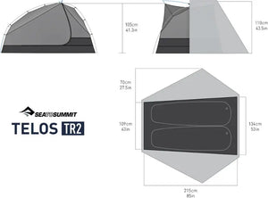 Telos TR2 - Two Person Freestanding Tent 半自立型雙人帳篷 Sea To Summit
