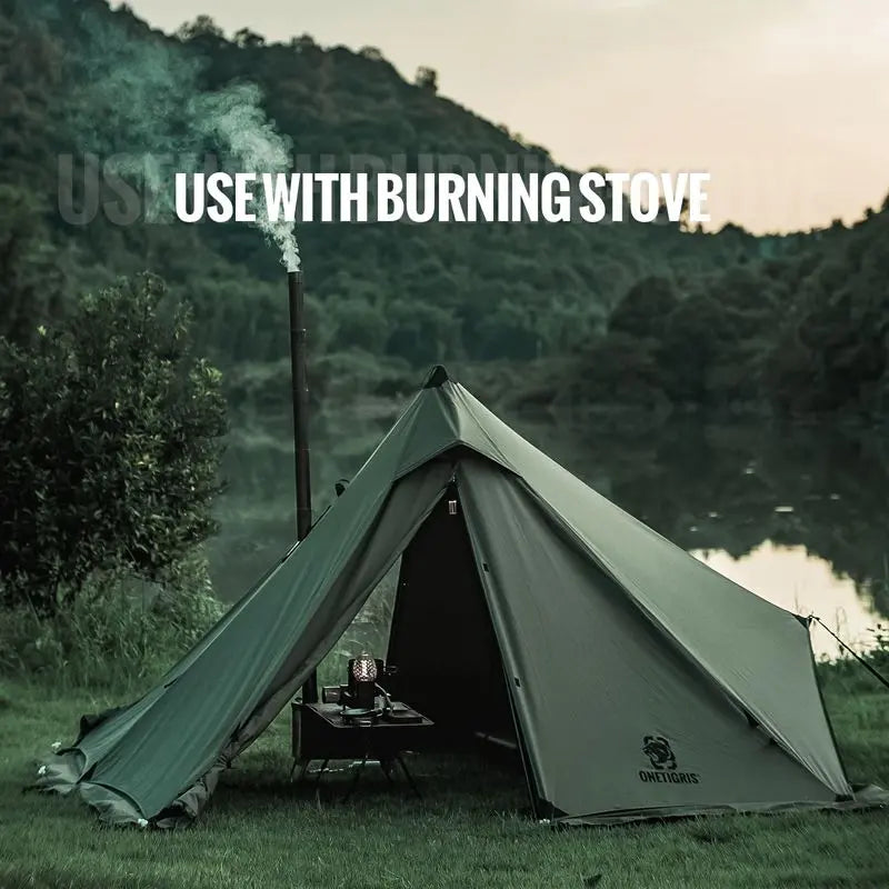 OneTigris CONIFER T/C Chimney Tent 2人TC棉金字塔煙囪帳篷 - 遠野倉庫 Yuenye Warehouse